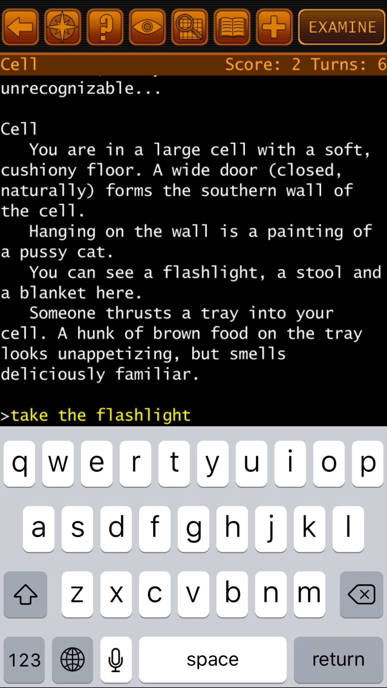 File:Zork on Frotz on iPhone.jpg - Wikipedia