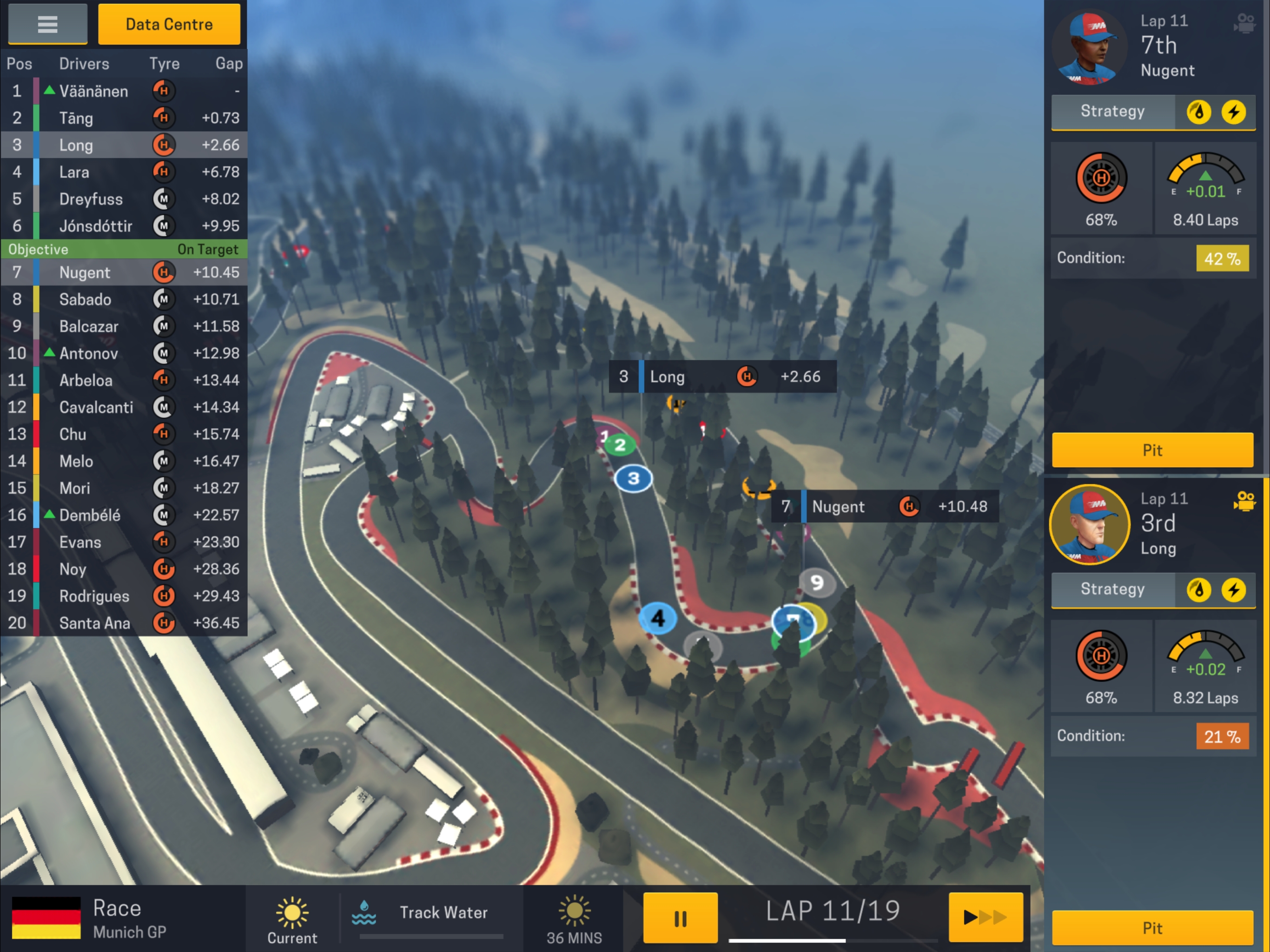 motorsport manager mobile 2 car setup