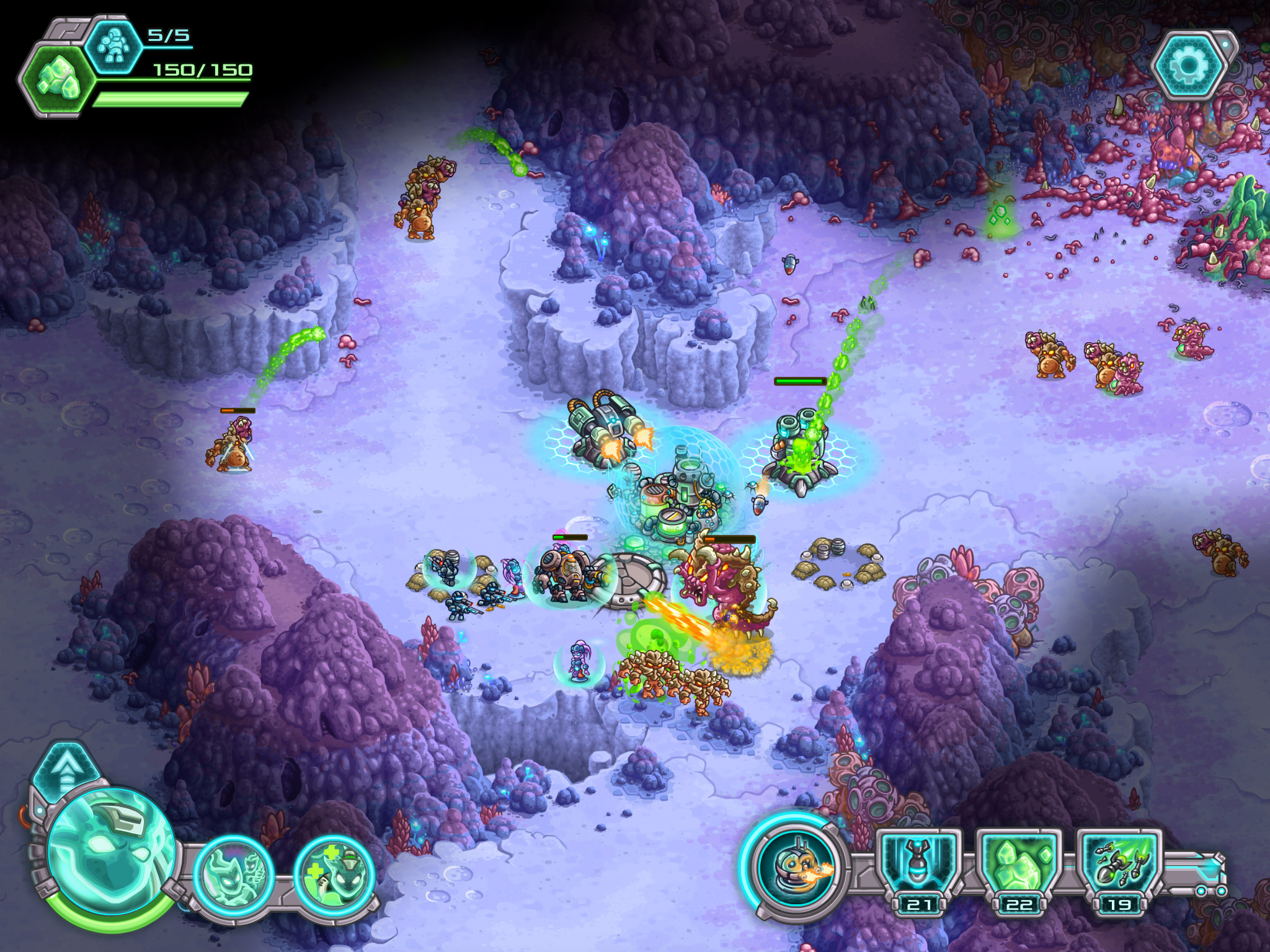 iron marines rts offline real time strategy game