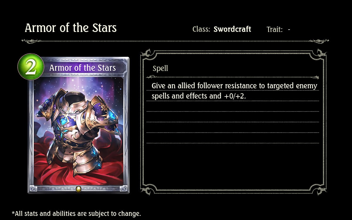 Shadowverse Starforged Legends Card Reveals Armor Of The Stars Starchaser Sprite And Trial Of The Gorgons Toucharcade