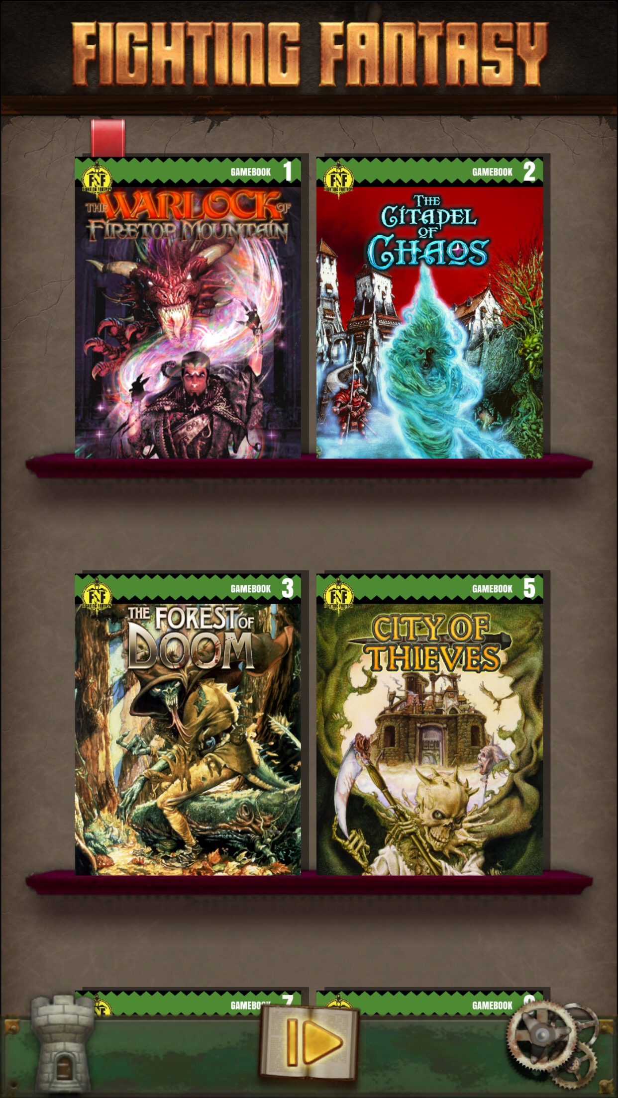 fighting fantasy books review