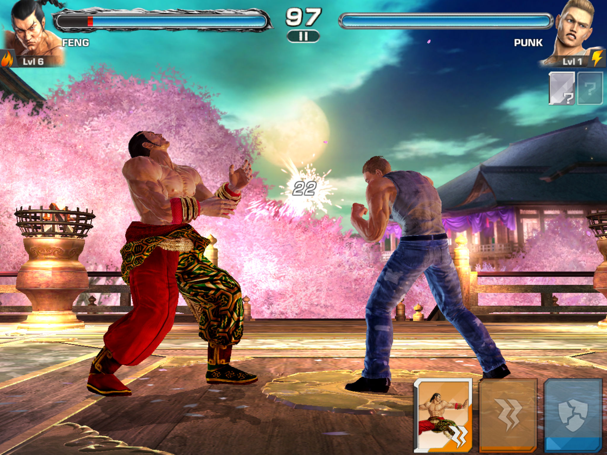 tekken 4 touch and go