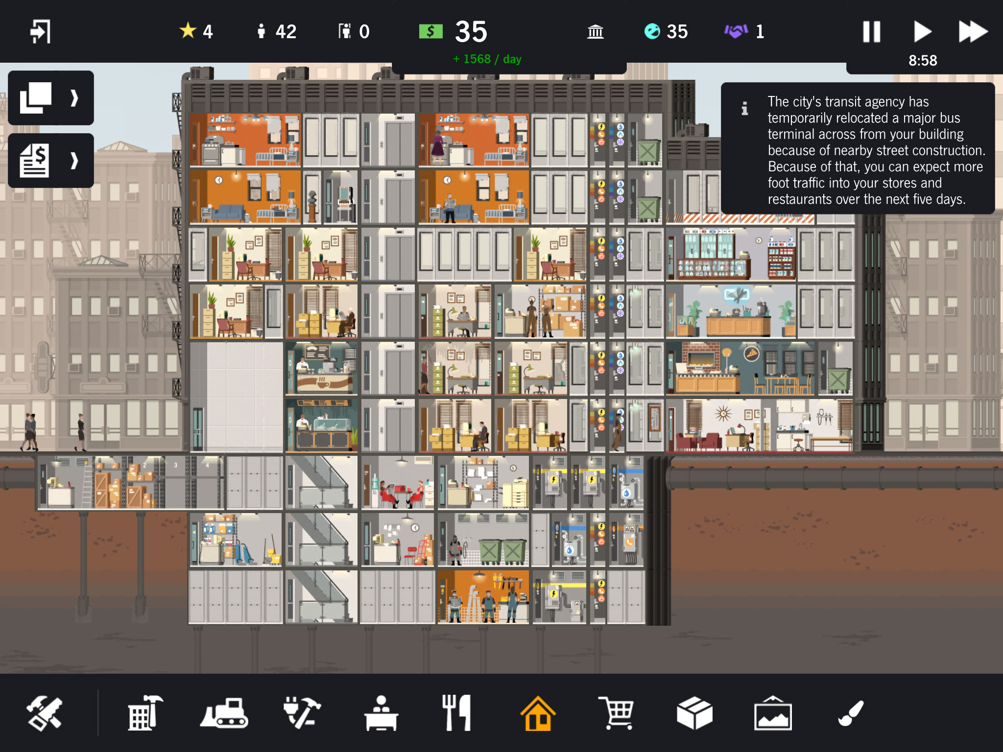 Project Highrise Can Be Yours For Up To 50% Off On Android And iPad –  TouchArcade