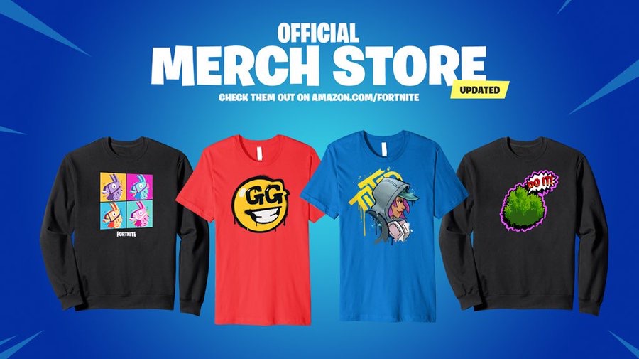 Fortnite shop merch new arrivals