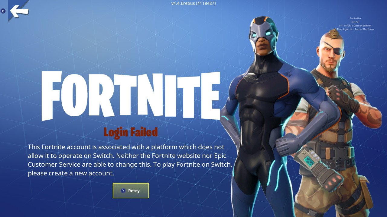 Fortnite Cross-Platform Play Accidentally Activates Again