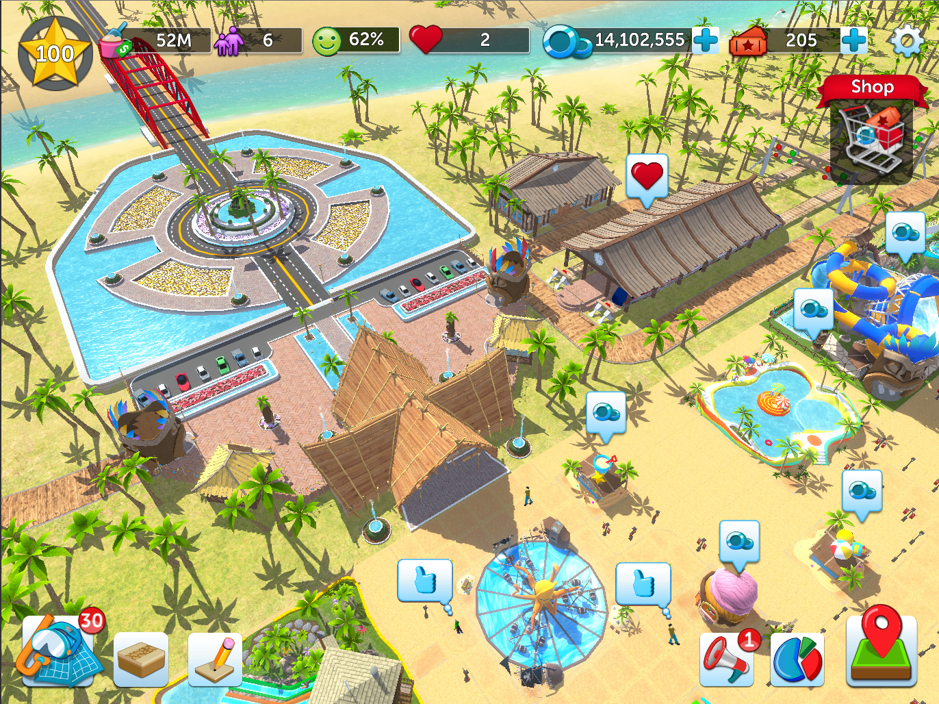roller coaster tycoon touch tips