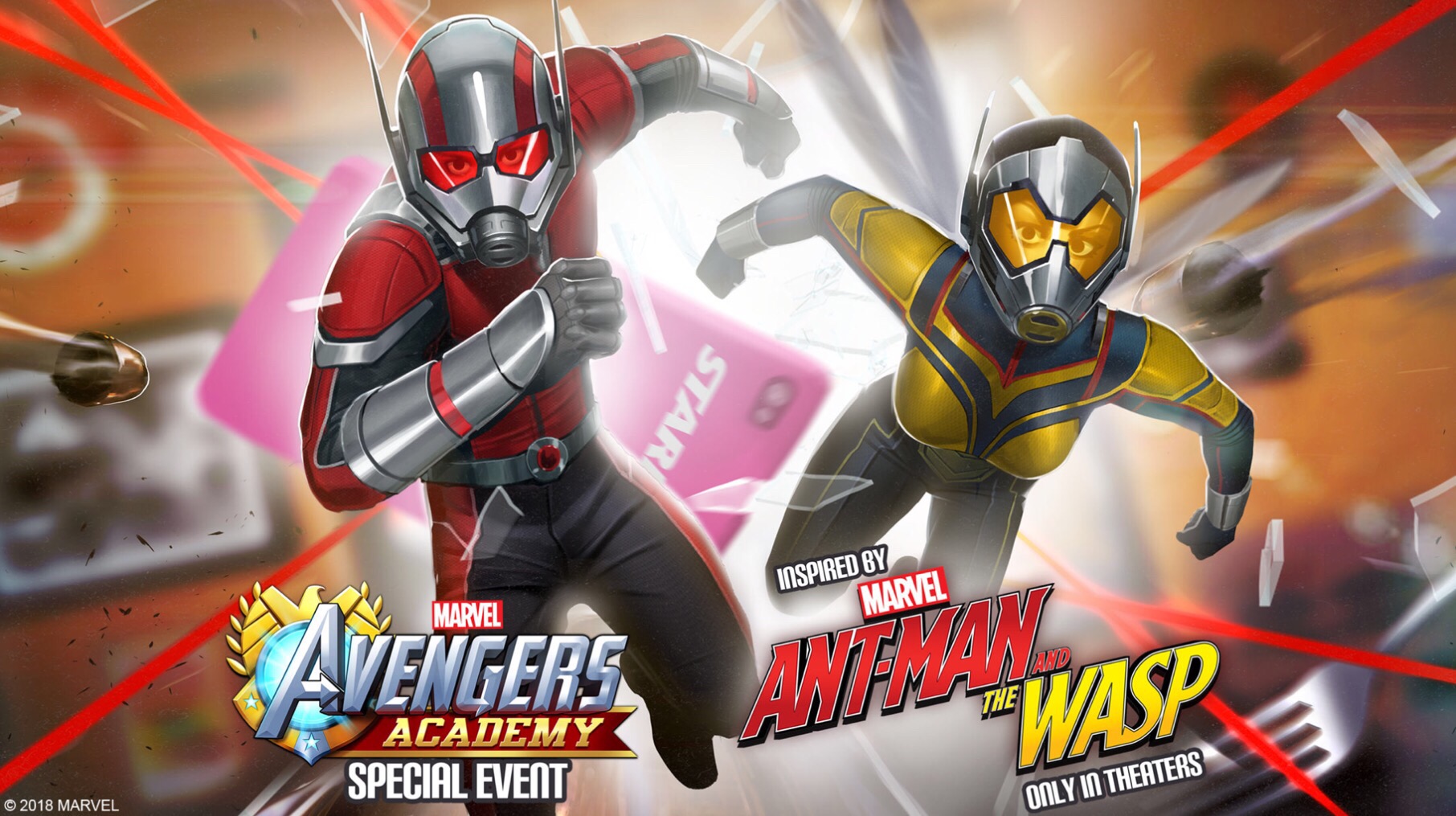 Sweet, Sweet Marvel Hanging With the 'Ant-Man and the Wasp' Stars 