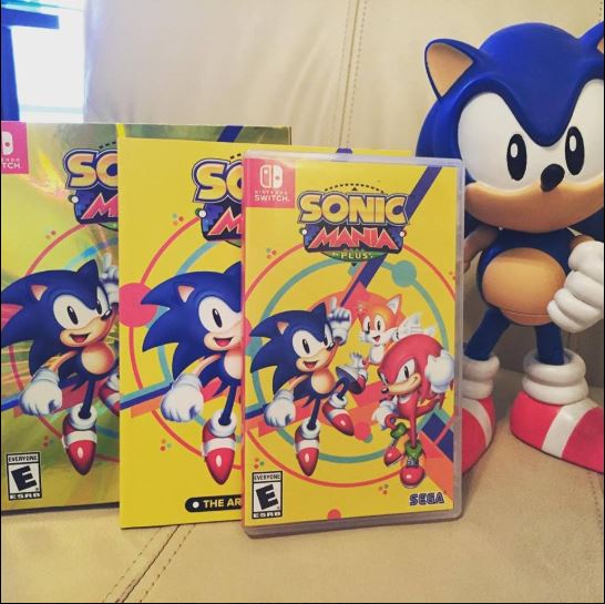 sonic mania plus for nintendo switch