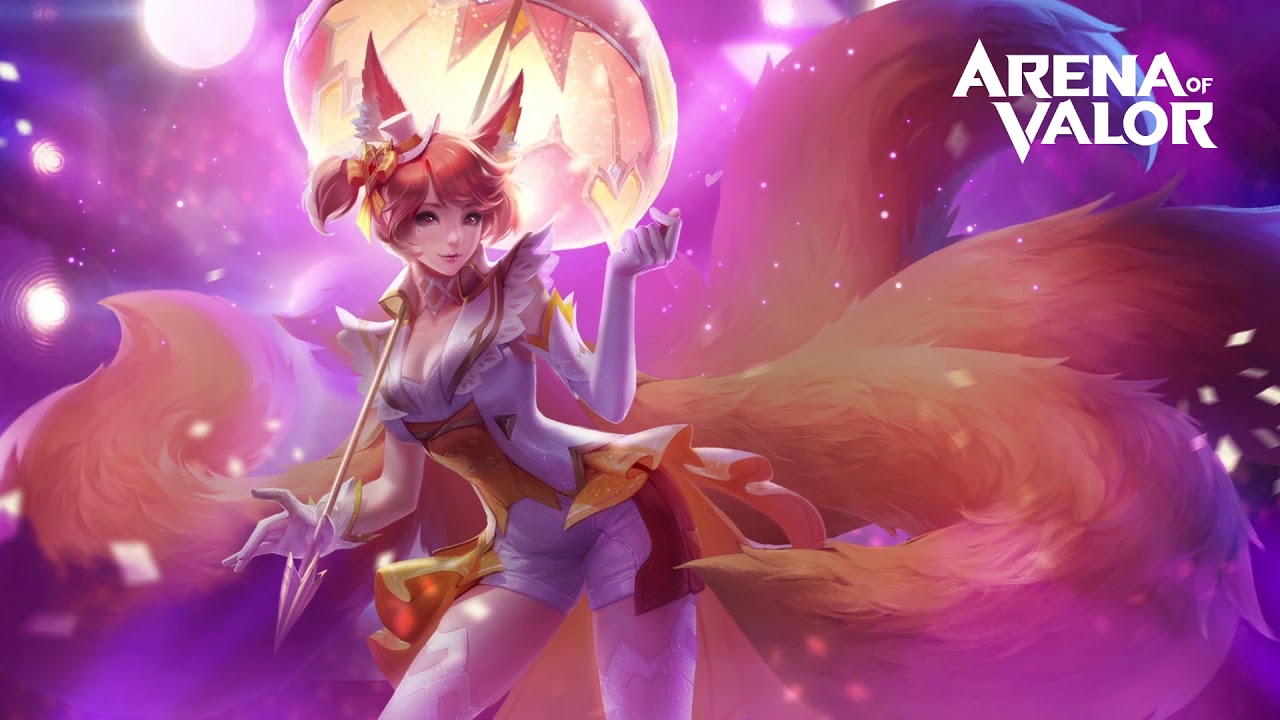 Idol Liliana Skin splash art Arena of Valor