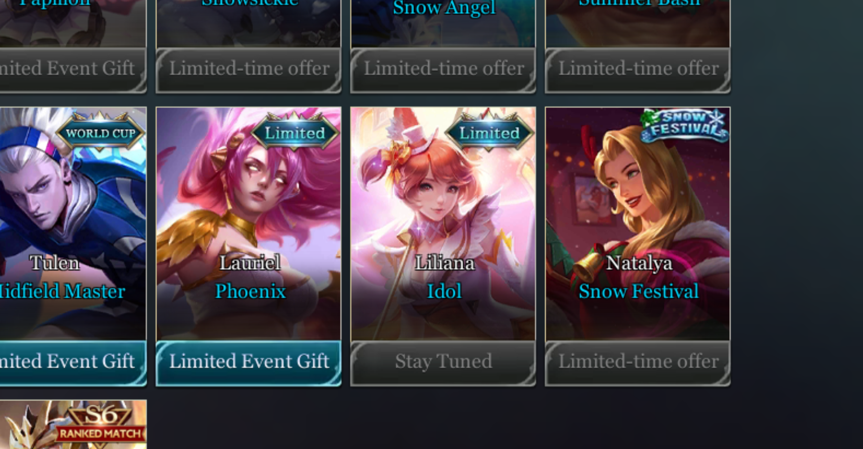 Idol Liliana Skin Date