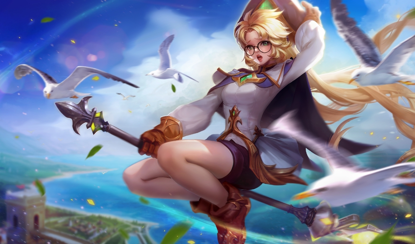 Annette Arena of Valor splash art