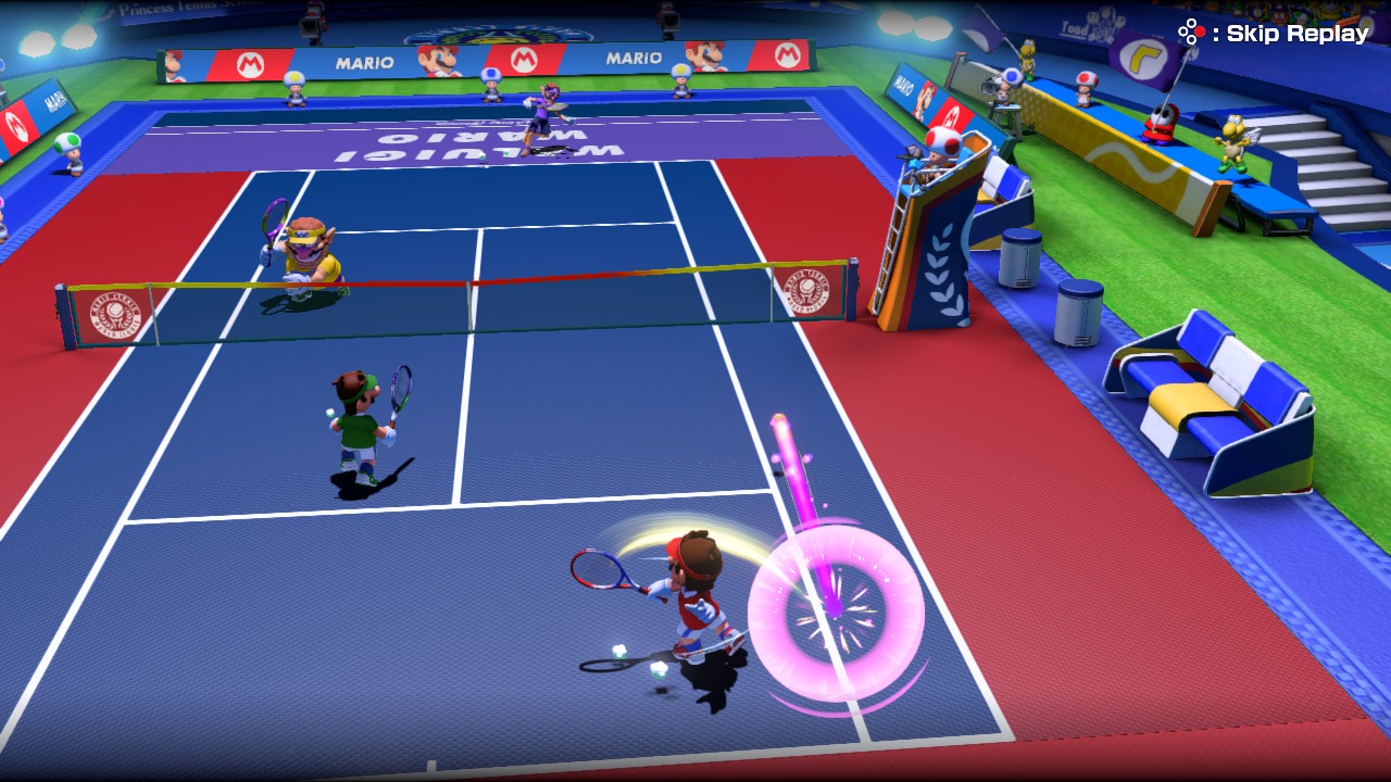 mario tennis local multiplayer