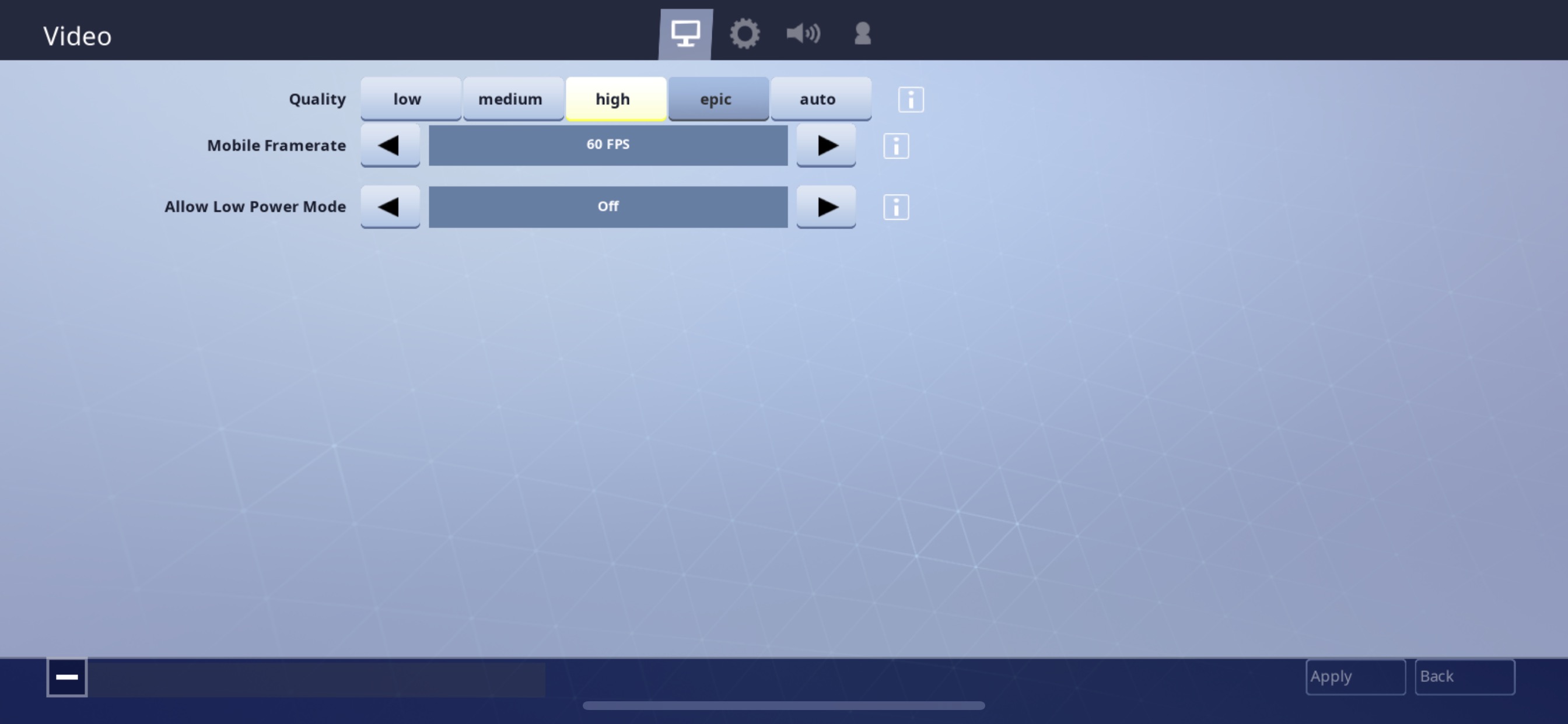 certain ipad pro models will get 60fps support in the next patch this patch will likely arrive when season 7 begins read about what we know about season 7 - fortnite arrive sur android