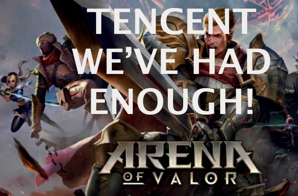 Arena of Valor Reddit petition to Tencent