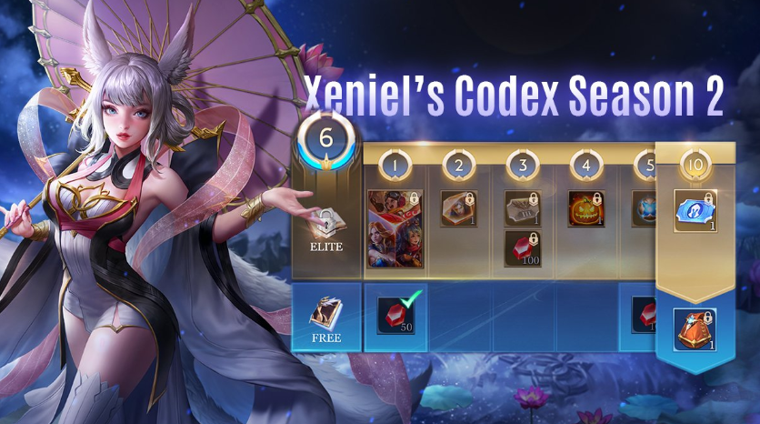 Arena of Valor Xeniel's Codex 2 skins