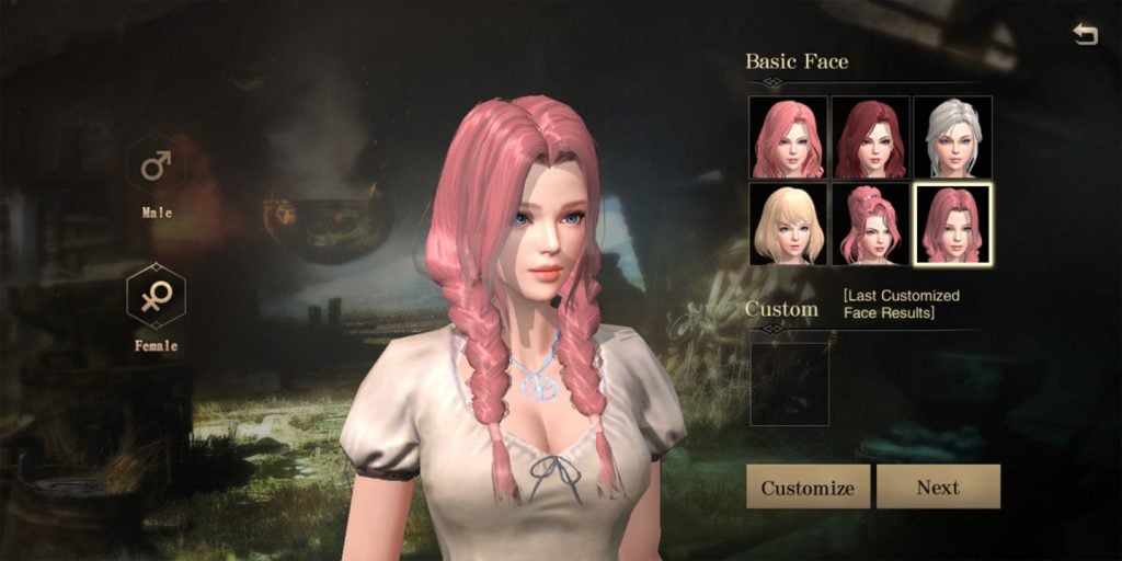 Rangers of Oblivion character customization