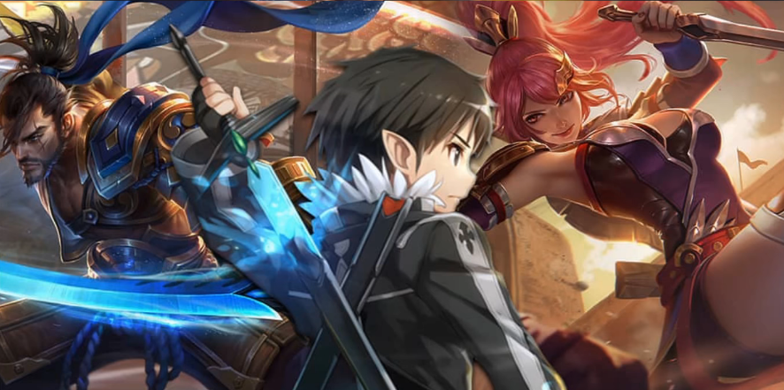 SAO x AOV Kirito crossover