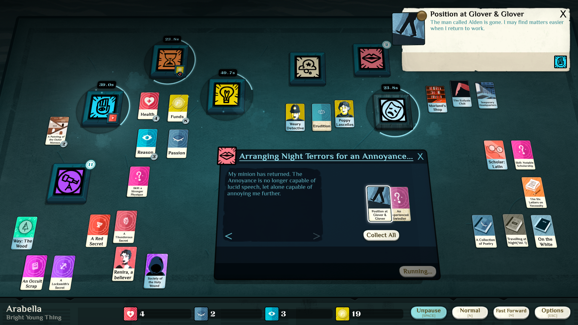 Cultist simulator танцовщица прохождение