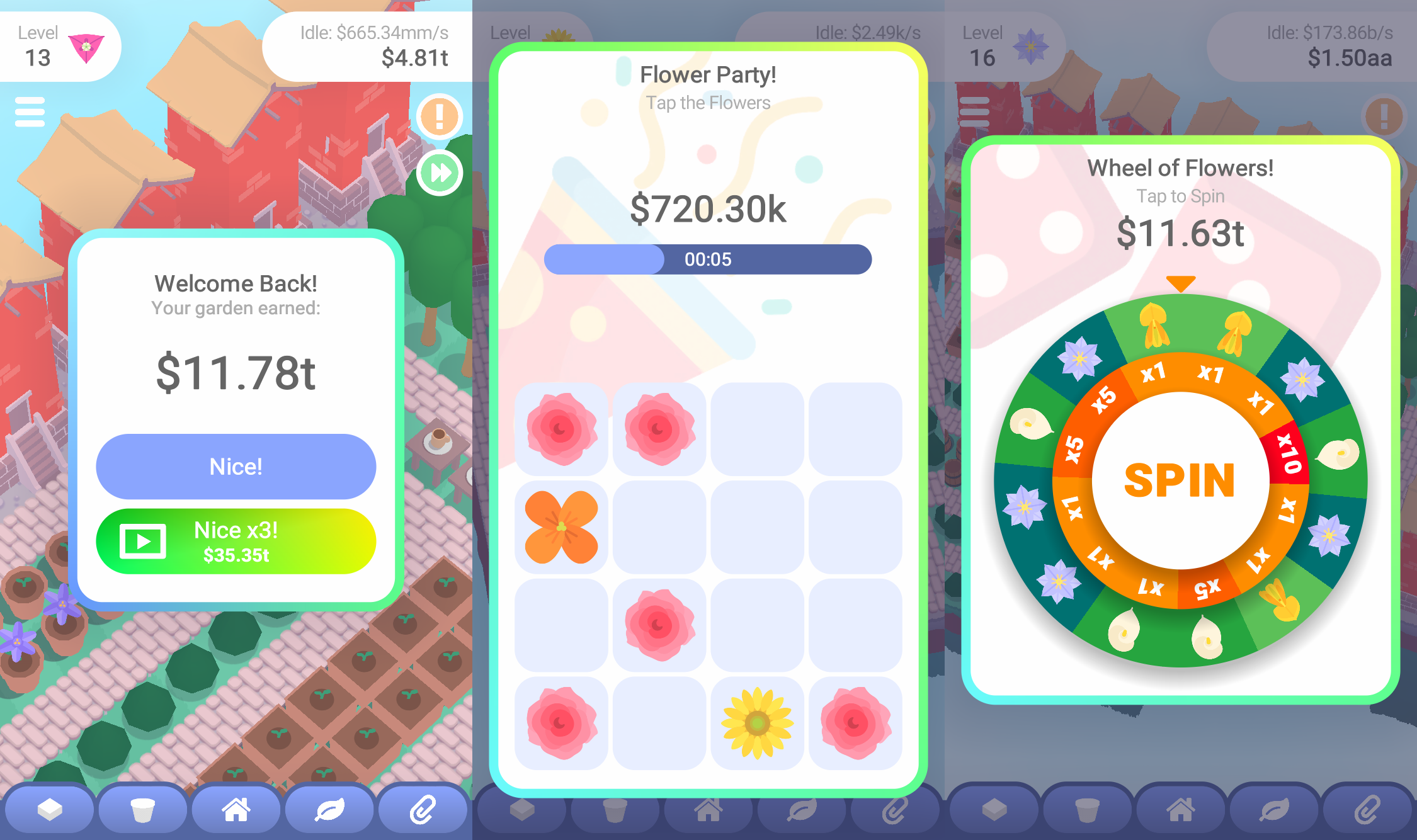 Sprout Idle Garden Review An Idle Clicker That Lets You Pick