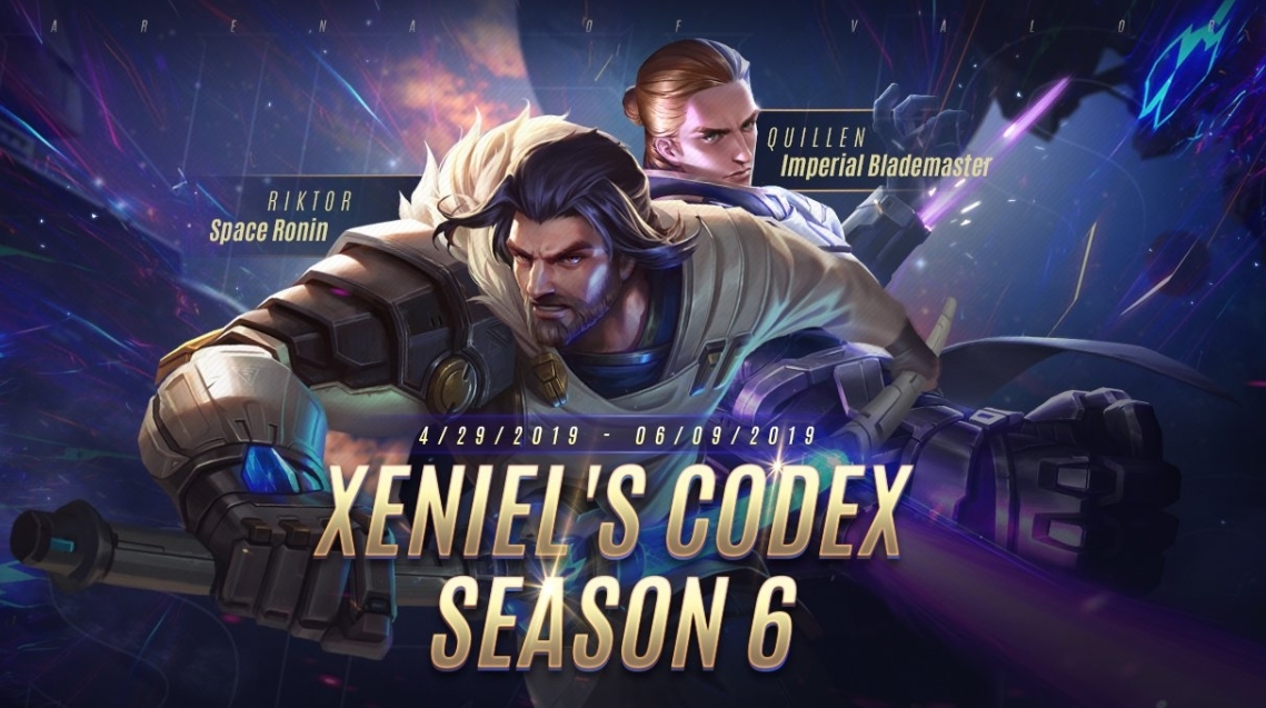 AOV Xeniel's Codex Chapter 6 Rewards