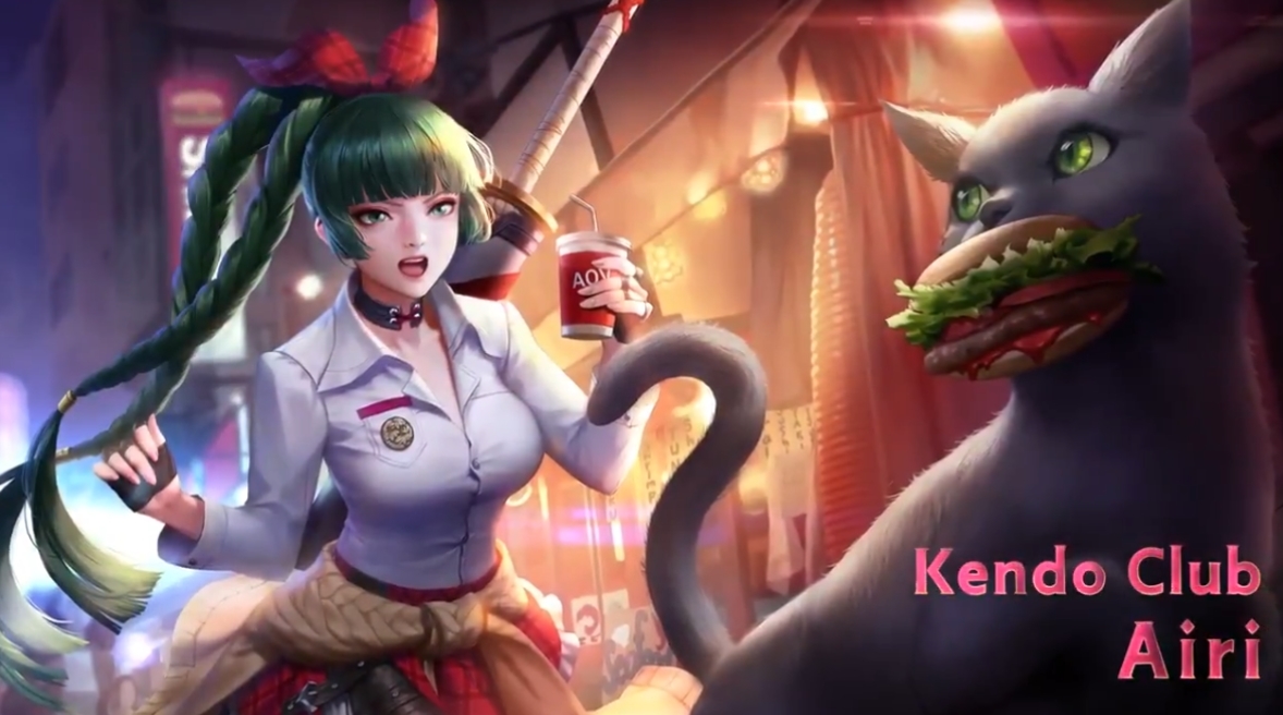 Kendo Club Airi skin splash