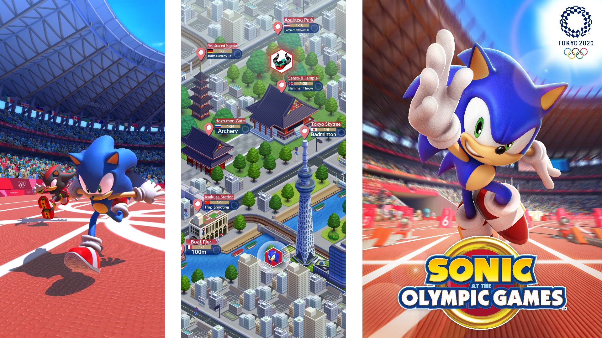 Sonic at the olympic games tokyo 2020