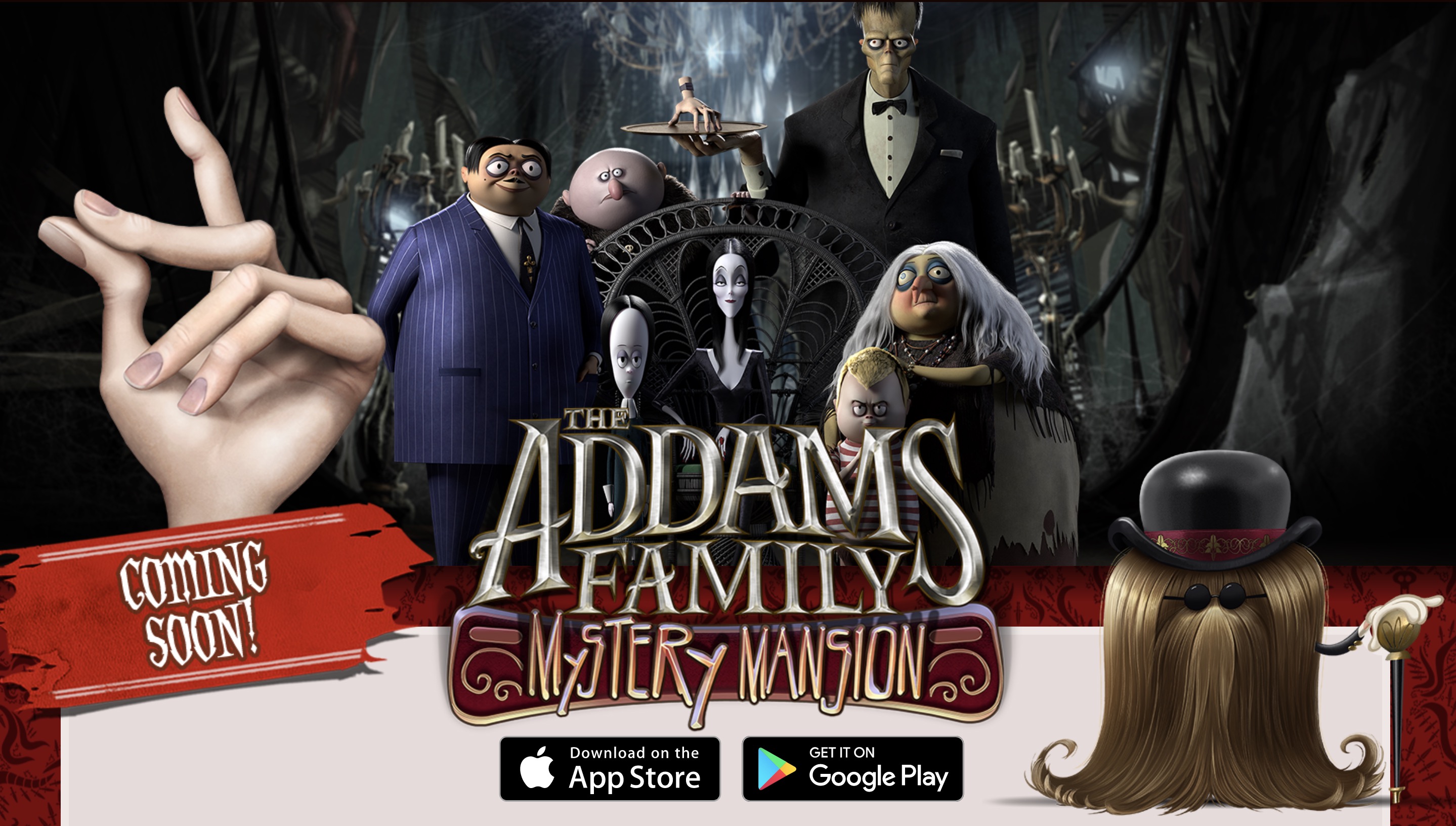 The Addams Family Mystery Mansion' is an Upcoming Mobile Game Based on the  Upcoming Addams Family Animated Movie – TouchArcade