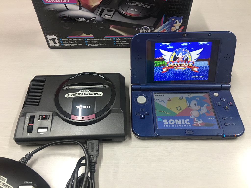 Sega genesis mini store portable