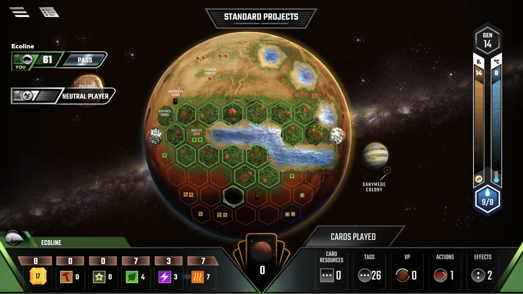 Terraforming Mars' Review: Boardgame App That is Out of This World