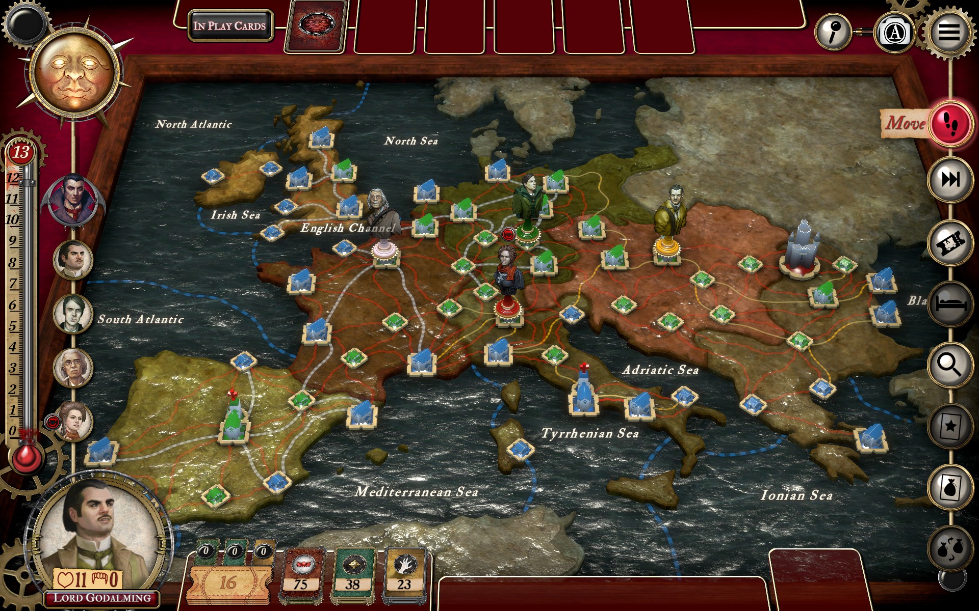 ‘Fury of Dracula’ Review ? Sink Your Fangs into a Delightful Port of a Classic Boardgame