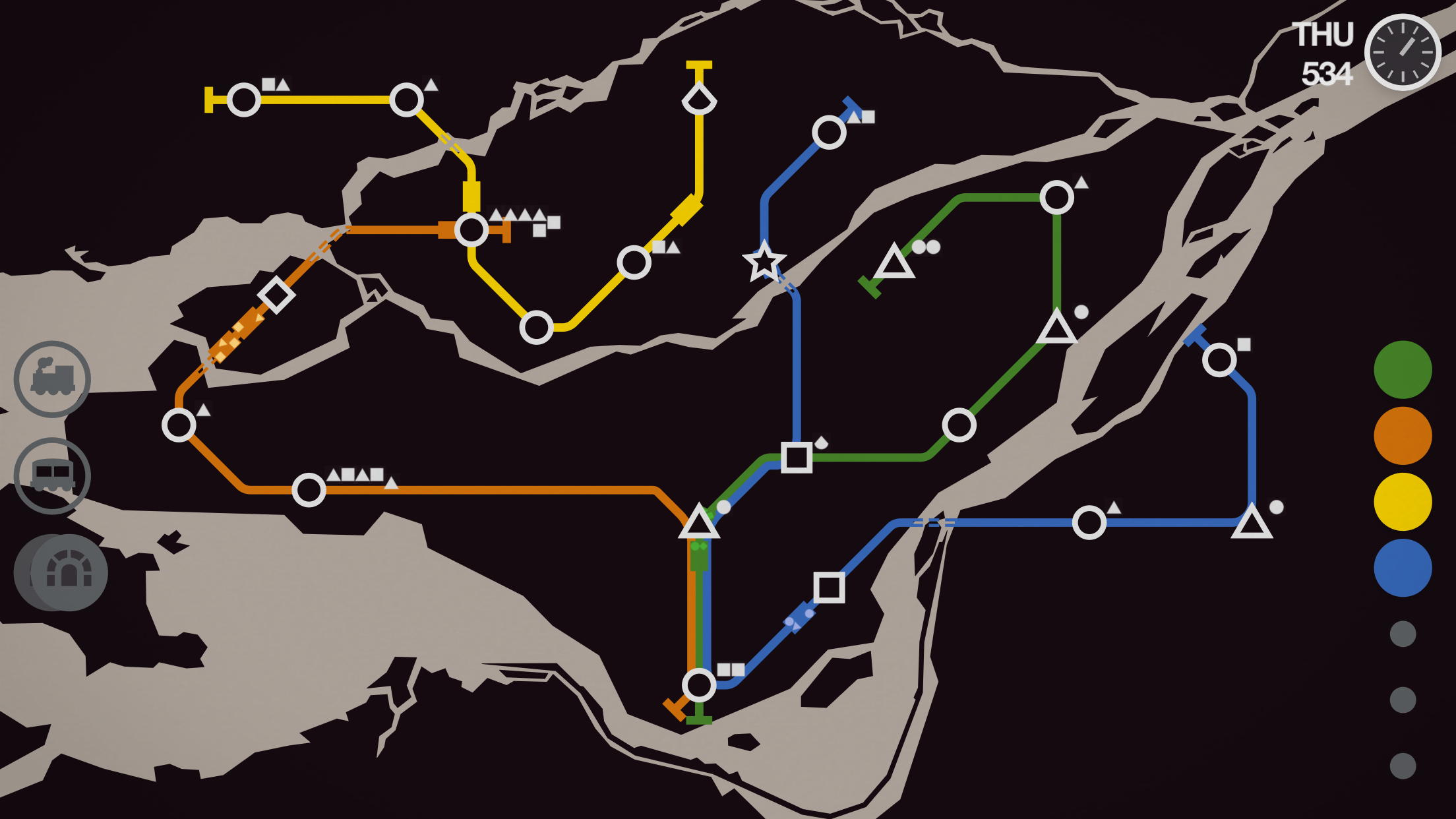 mini metro maps