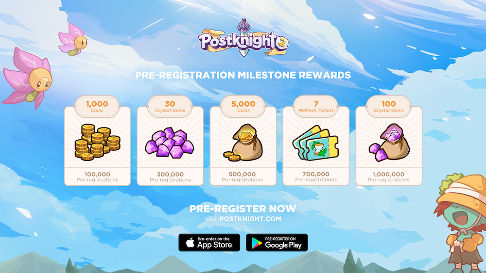‘Postknight 2’ Launching December 2nd, Available For Pre-Order With Rewards On IOS And Android Now thumbnail