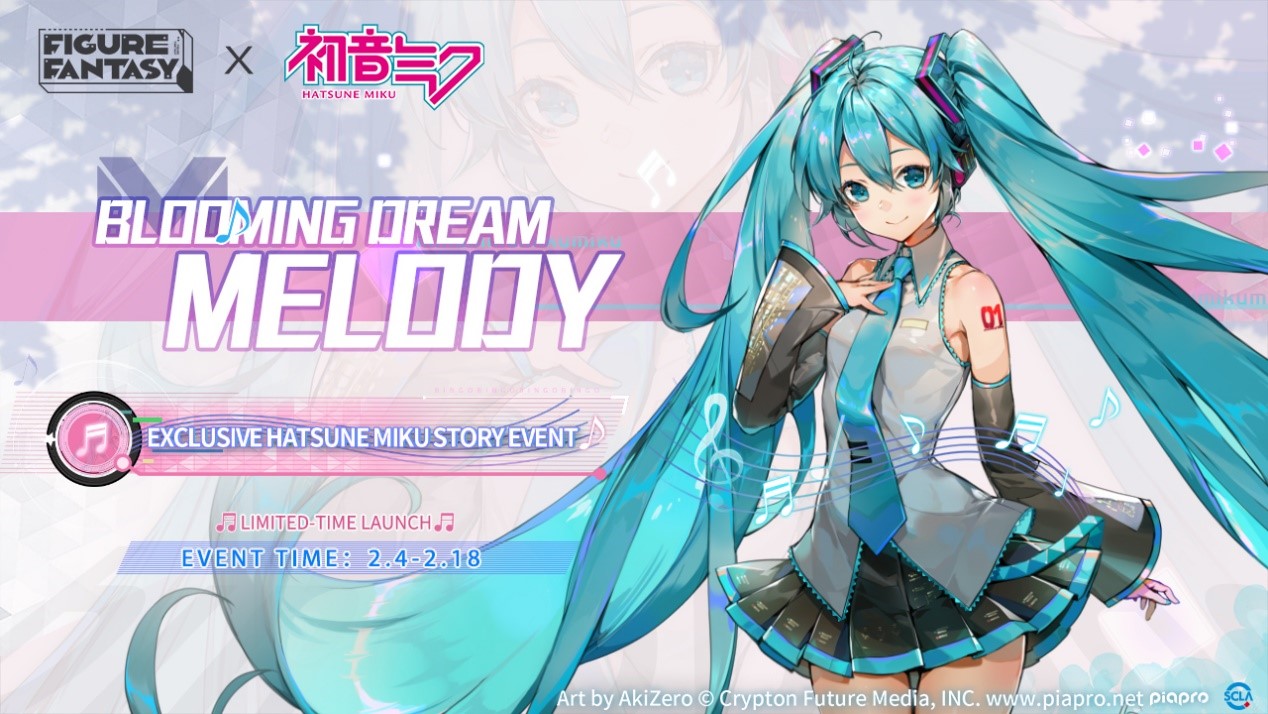 photo of ‘Figure Fantasy’ x Hatsune Miku Crossover Adds the Virtual Singer as a New Character image