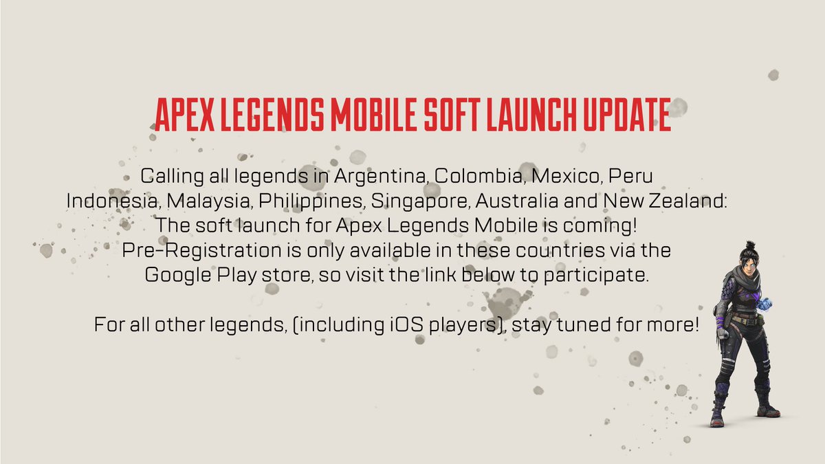 Apex Legends Mobile Pre-registration Android, Release date