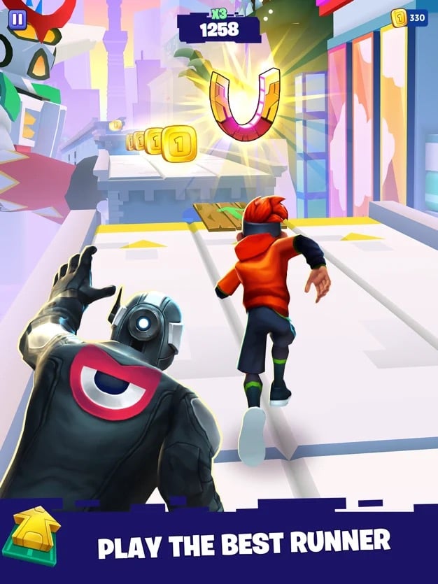 MetroLand, an endless runner from the team that created Subway Surfers, is  out now for Android and iOS