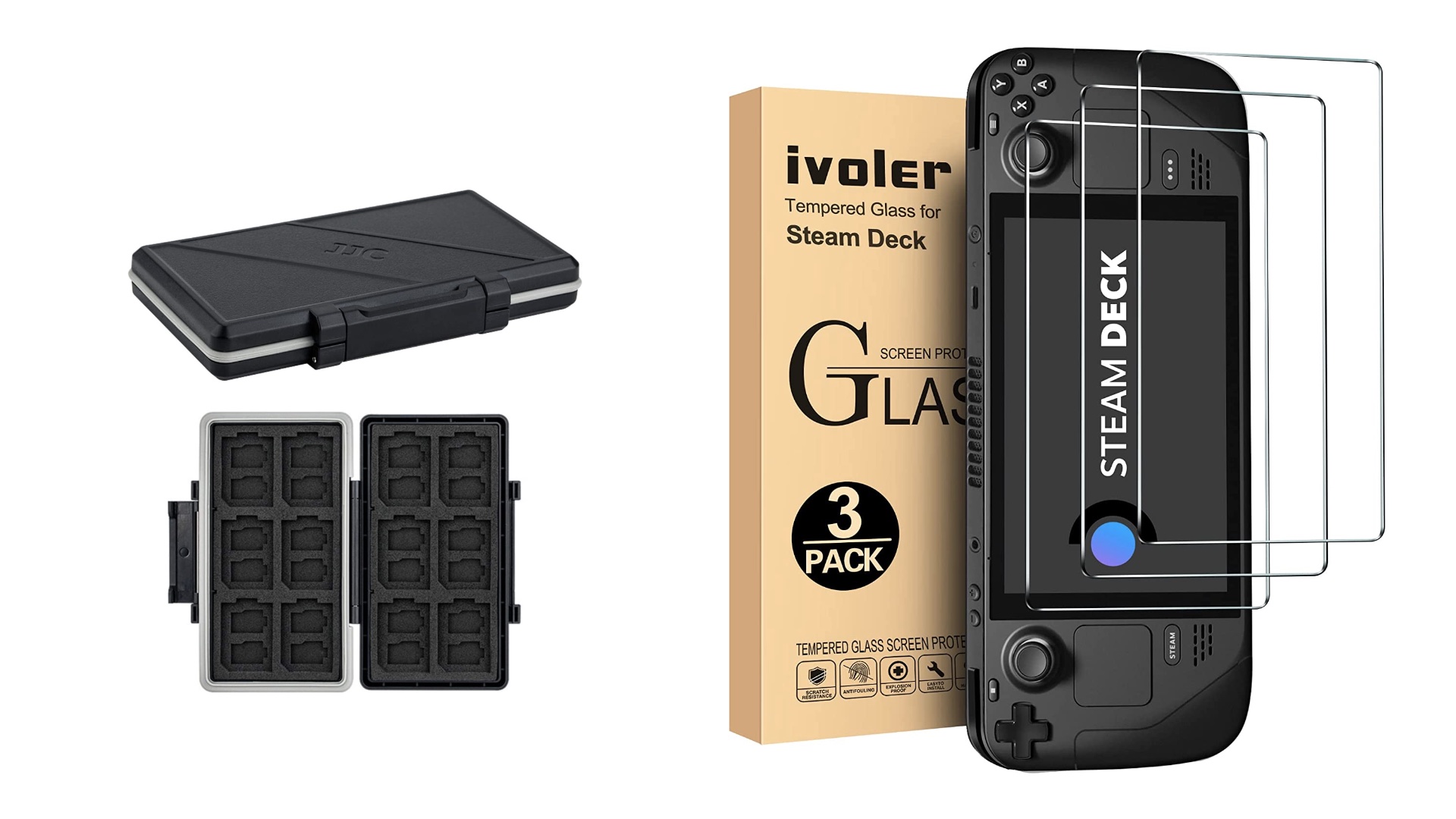 iVoler Steam Deck Case to Store and Carry Vavle Steam Deck and Accesso