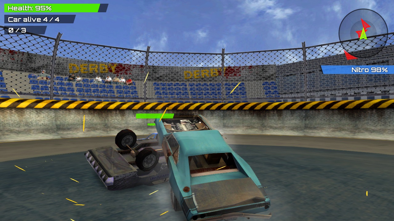 Demolish Derby Nitro-Battle Driving Car Games 2022 Deluxe Driver