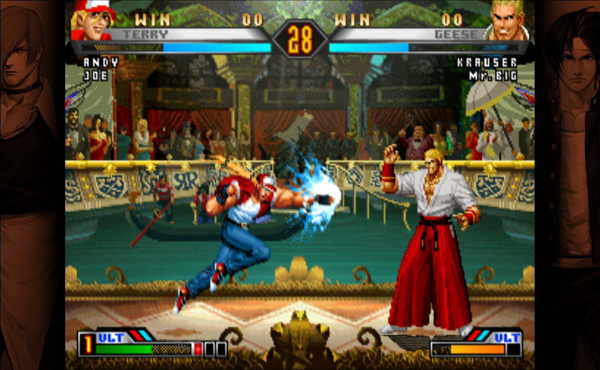 Street fighting games:classic king fighter game by lv xiaofeng