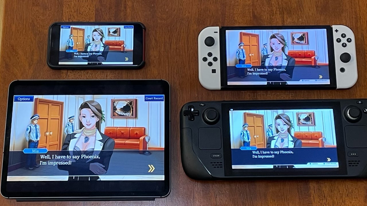 Phoenix Wright: Ace Attorney Trilogy Custom Nintendo Switch 