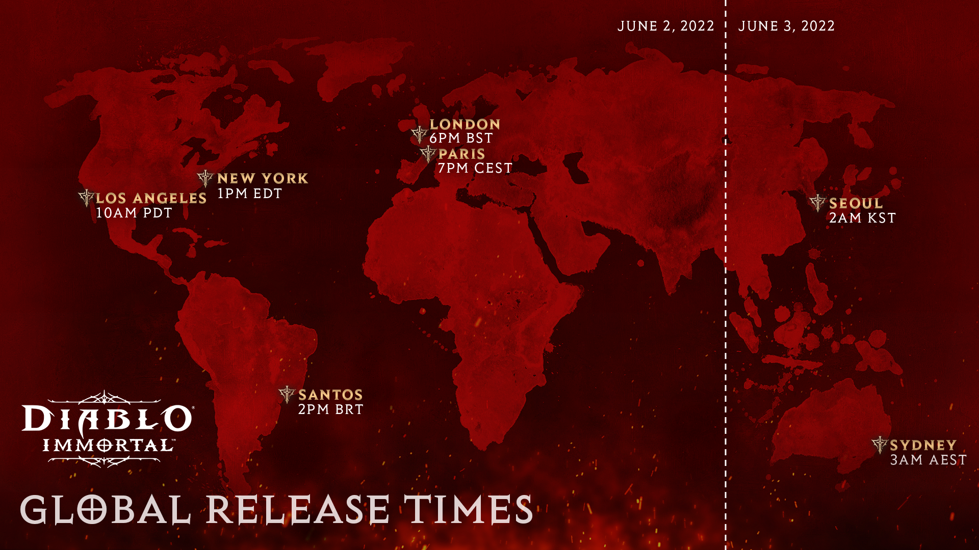 diablo immortal global release time schedule roadmap download