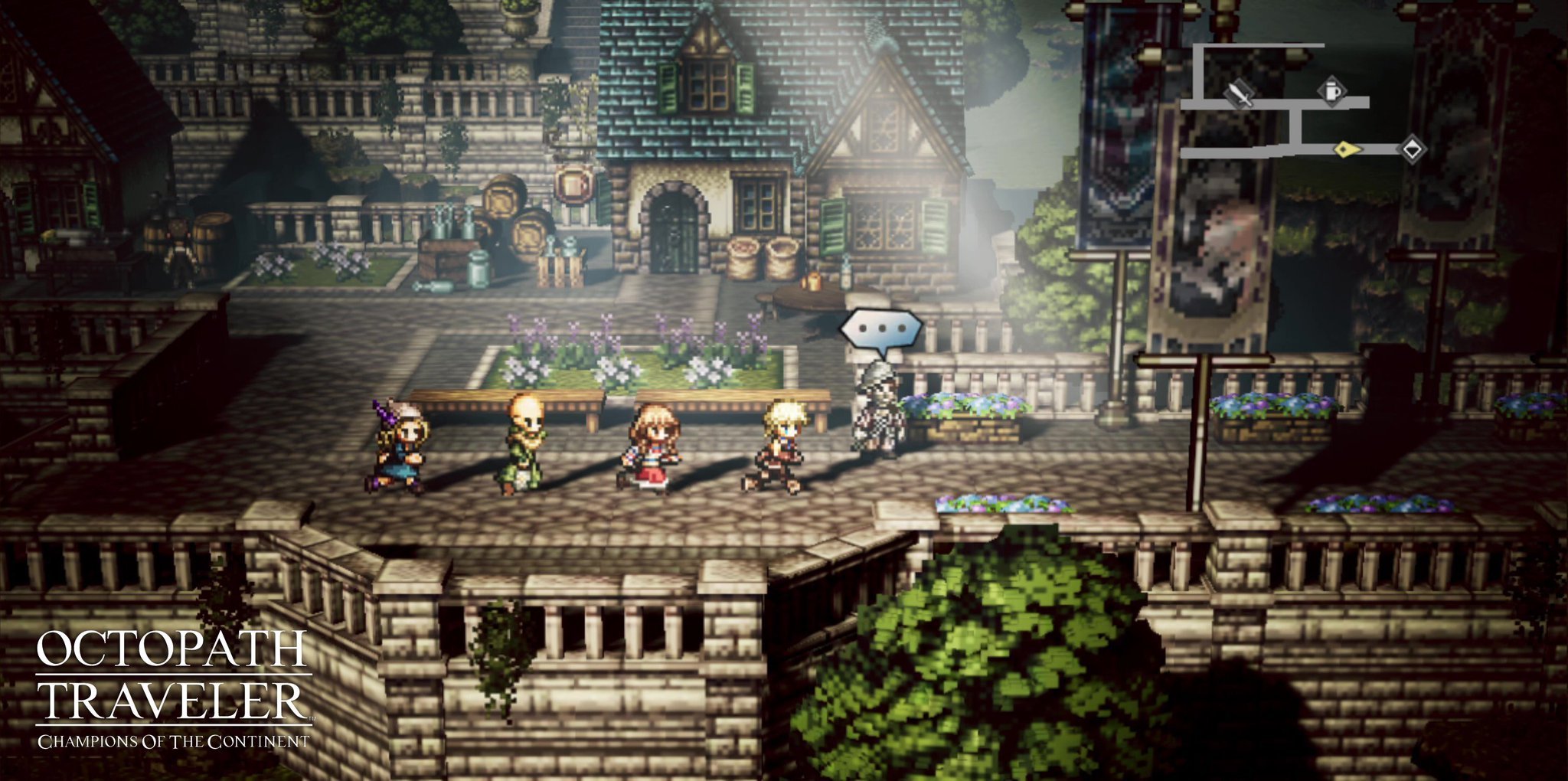 ‘Octopath Traveler: Champions of the Continent’ Now Available on iOS and Android Globally, Servers Go Live Later Today