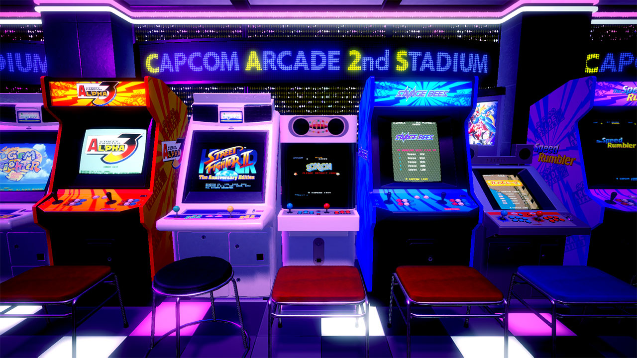 Featuring Capcom Arcade 2nd Stadium