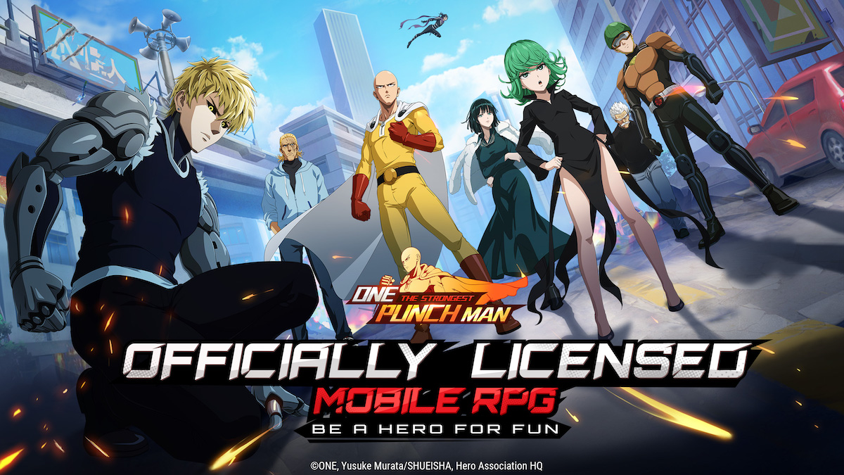 ‘One Punch Man – The Strongest’, the Officially Licensed RPG Based on the Hit Anime, is Now Open for Pre-Registration