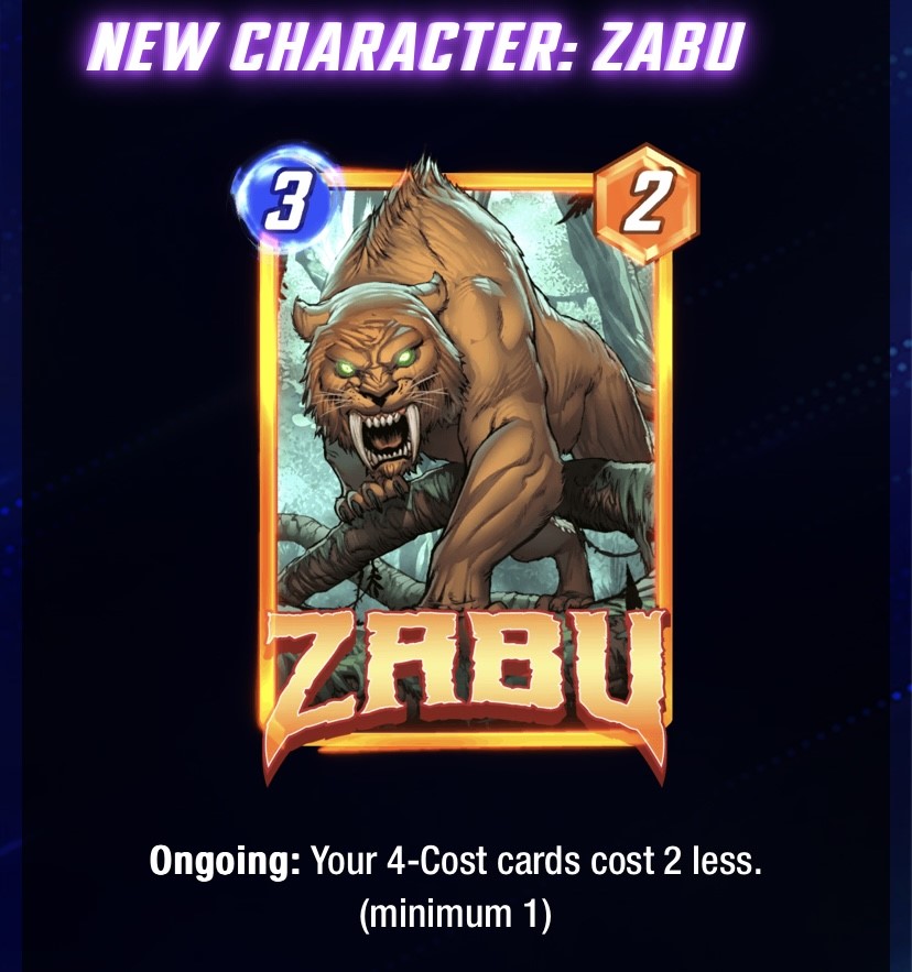 The Best 'Marvel Snap' Zabu Decks For Climbing The Ladder