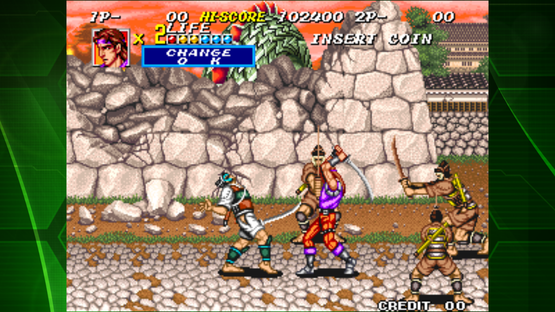 Side-Scrolling Action Game 'Sengoku 2' ACA NeoGeo From SNK and