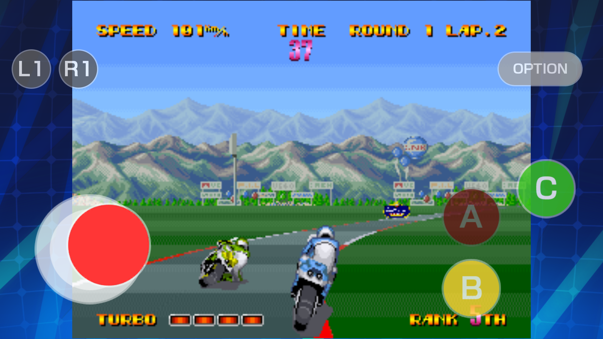 Racing Game ‘Riding Hero’ ACA NeoGeo From SNK and Hamster Is Out Now on iOS and Android – TouchArcade