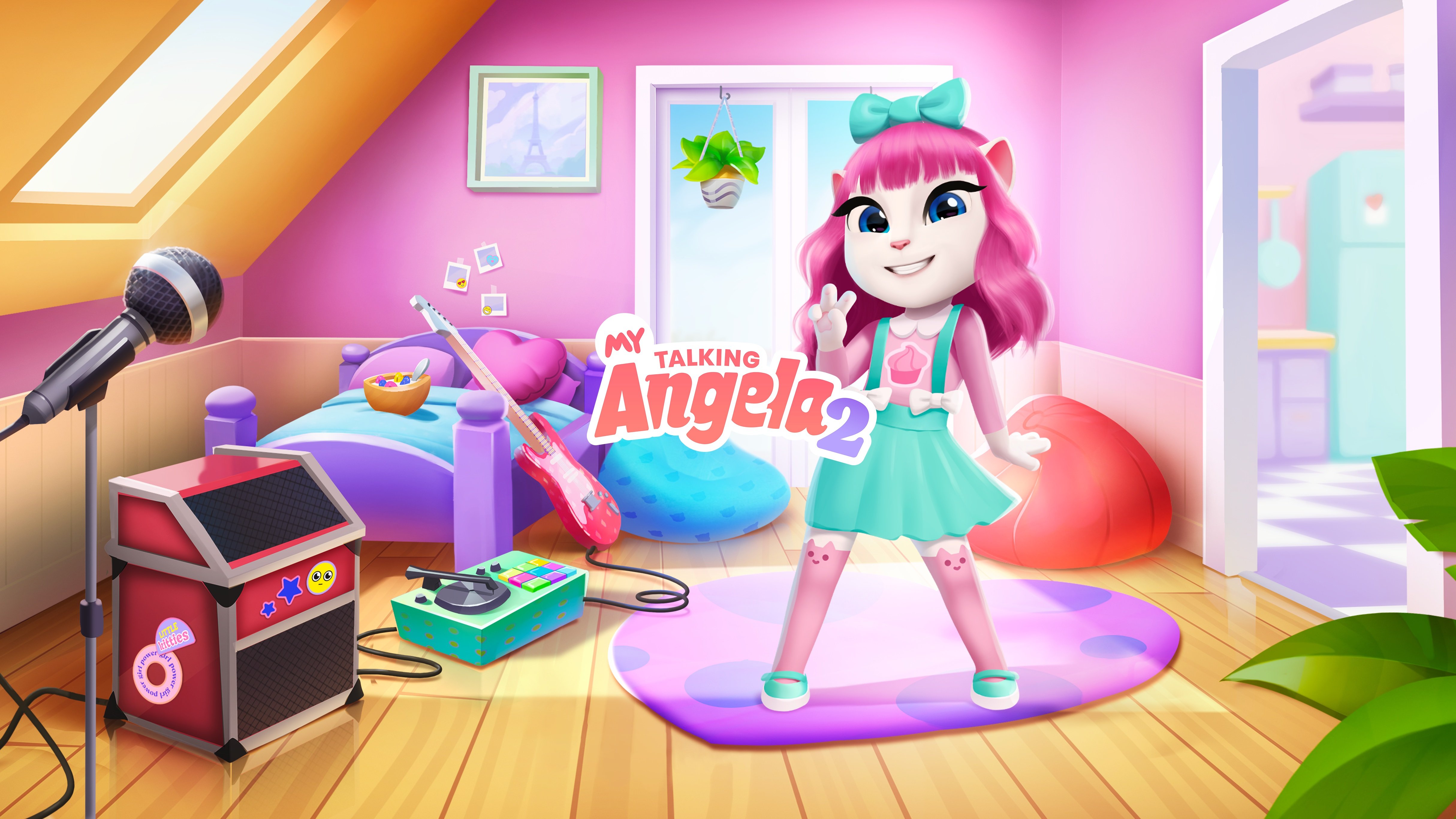 Lançamento no Apple Arcade: jogo Minha Talking Angela 2+ - MacMagazine