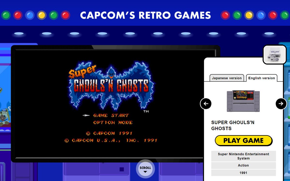 Capcom has launched a 40th anniversary site with a museum and playable retro  games