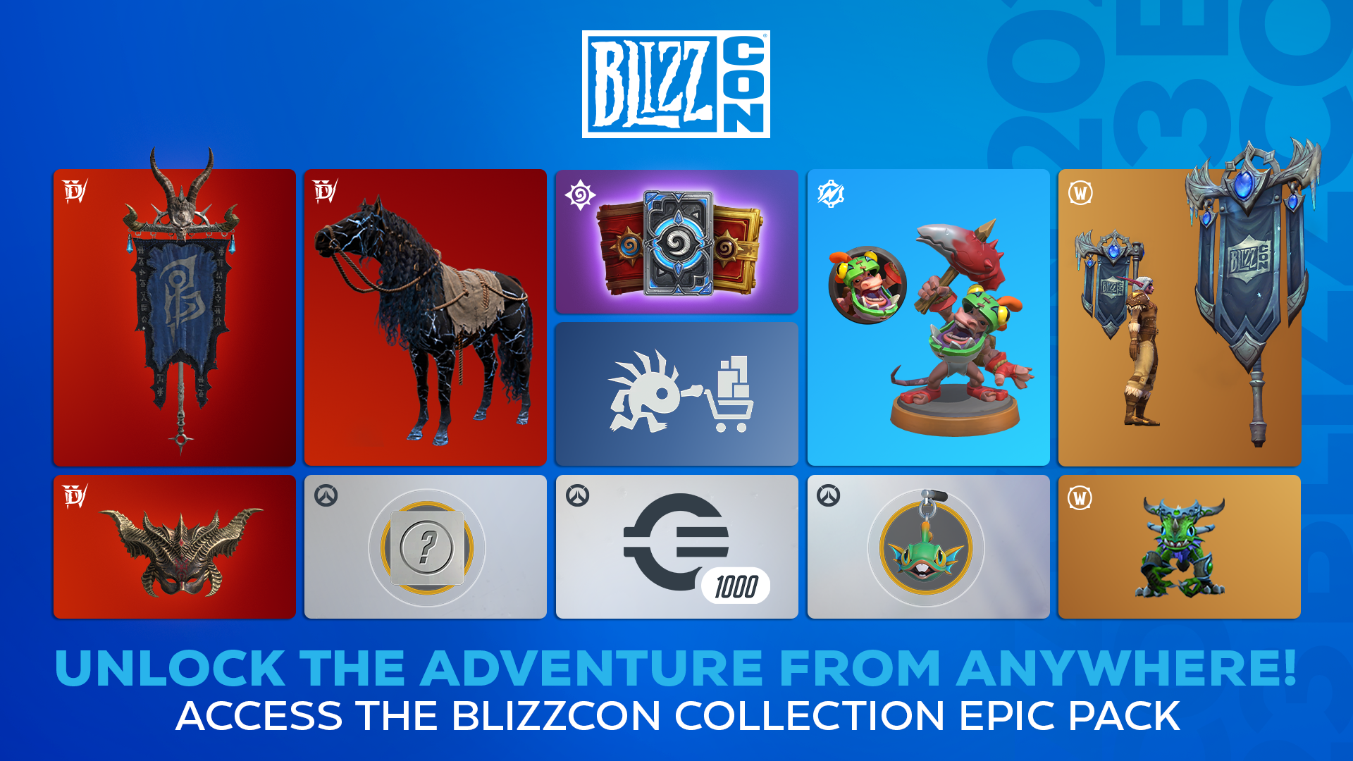 ‘BlizzCon Collection’ Digital Bundles Now Available With InGame