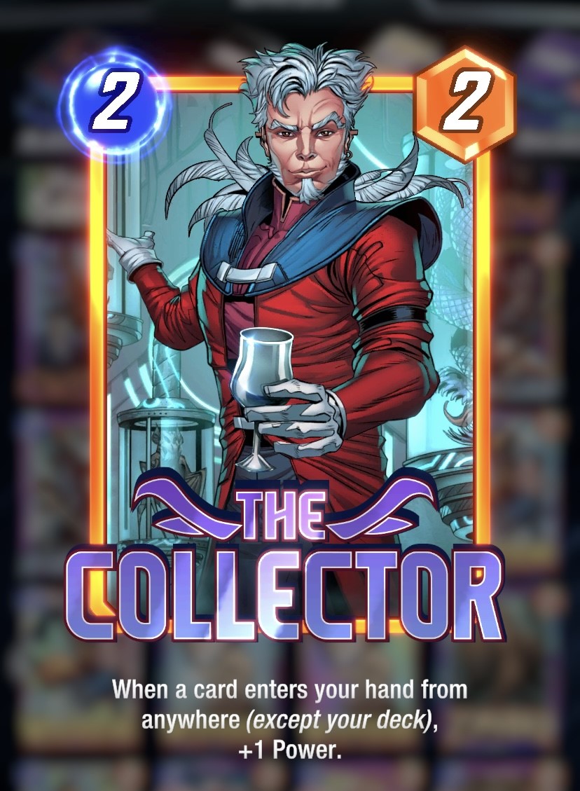 The Collector - Marvel Snap Cards